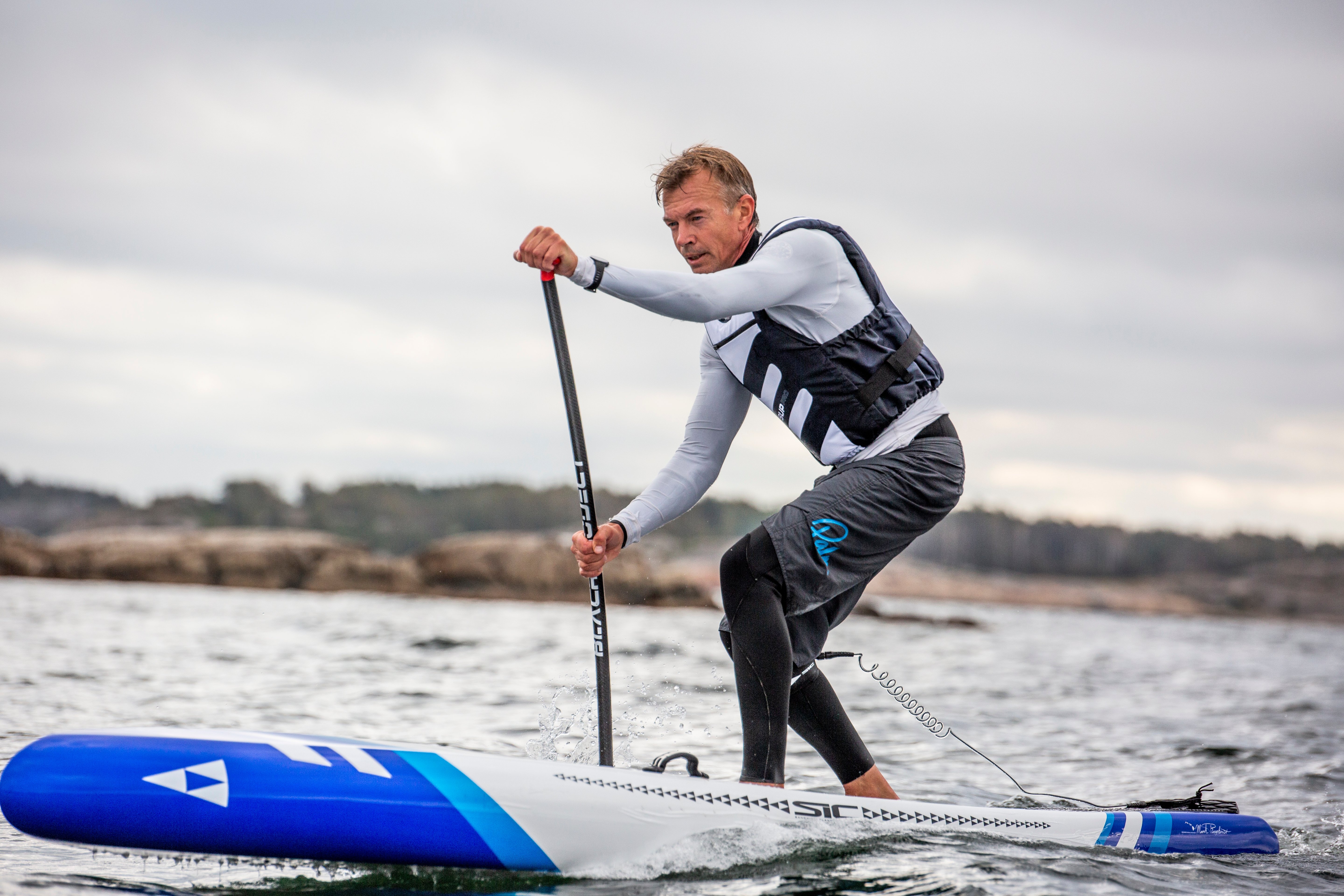 Baltic SUP Pro 50N zwemvest wit/navy 1